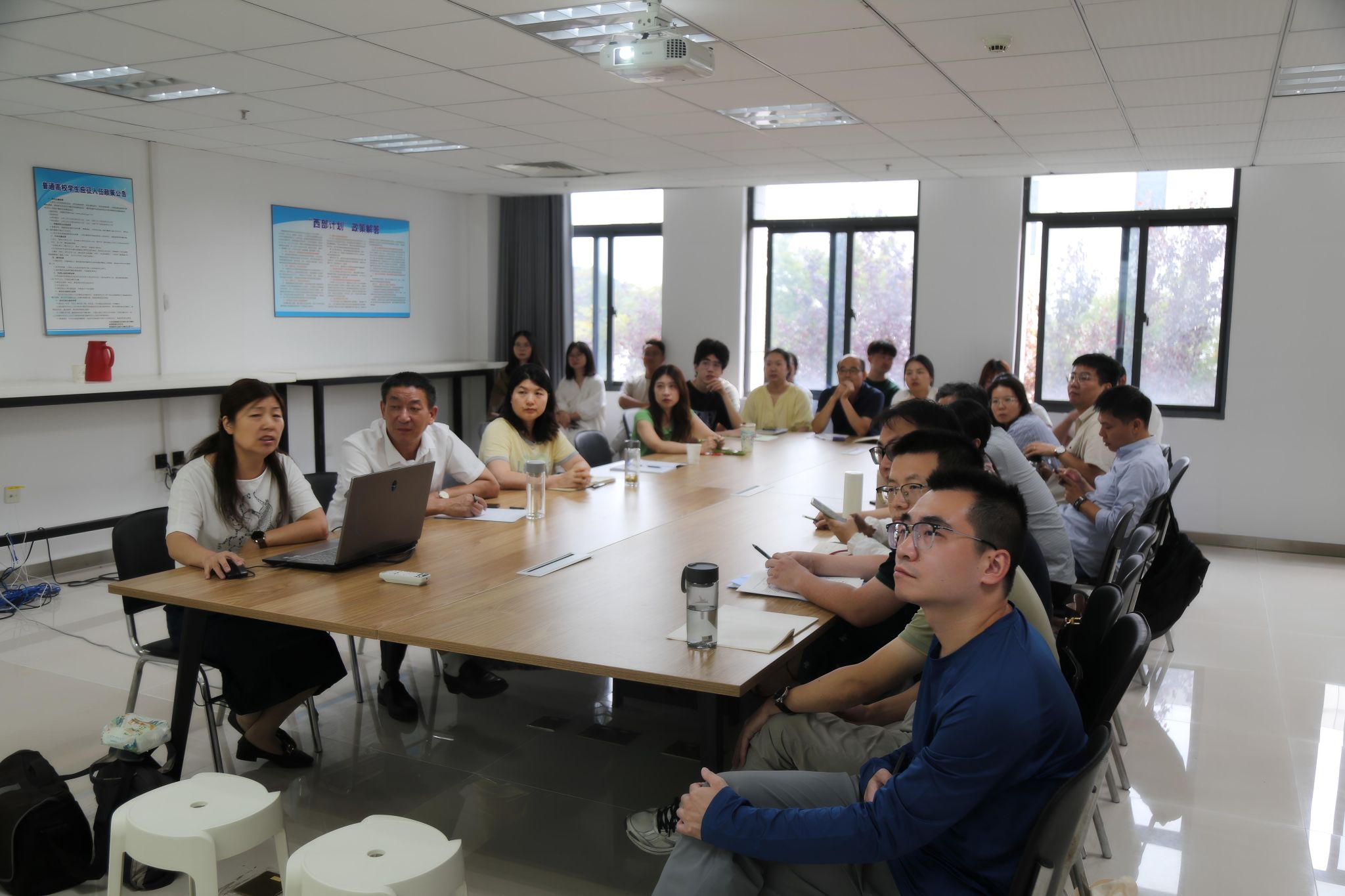 京江学院副院长常海虹赴机械与动力工程学院开展调研座谈会